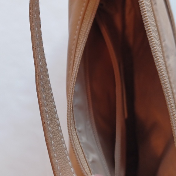 Ralph Lauren small/medium light tan leather sachel bag - Picture 10 of 12
